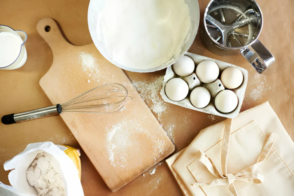 Sourdough starter Fermented dough Bread-making Home baking Yeast alternative Sourdough baking Fluffy scones Homemade pancakes Artisan pizza Gourmet baking